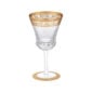 Saint-Louis Crystal Thistle Gold American Water Glass No. 1 | Kneen & Co