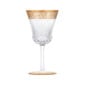 Saint-Louis Crystal Thistle Gold Water Glass No. 2 | Kneen & Co