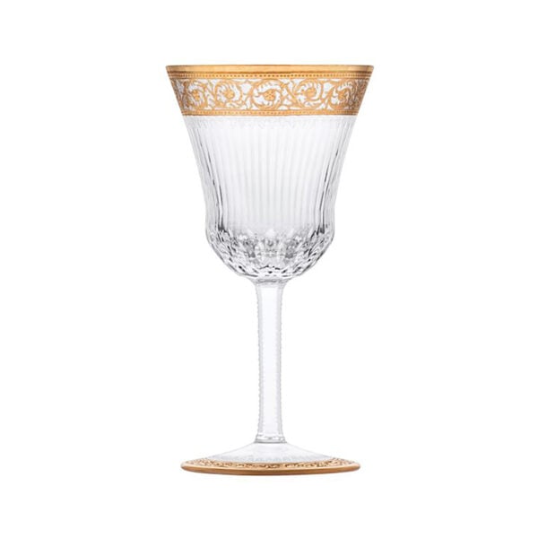 SAINTLOUIS-ThistleGold-30700300-1-1200x1200-100KB Saint-Louis Crystal Thistle Gold Wine Glass No. 3 | Kneen & Co