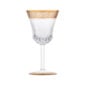 Saint-Louis Crystal Thistle Gold Wine Glass No. 3 | Kneen & Co