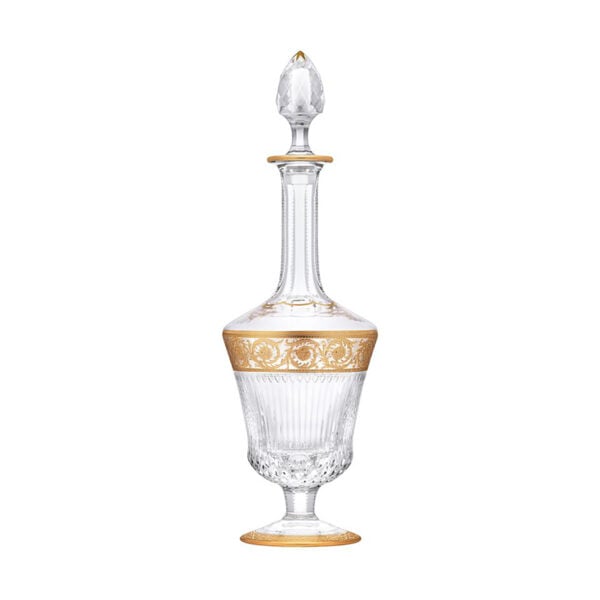 SAINTLOUIS-ThistleGold-30703000-1-1200x1200-100KB Saint-Louis Crystal Thistle Gold Wine Carafe | Kneen & Co