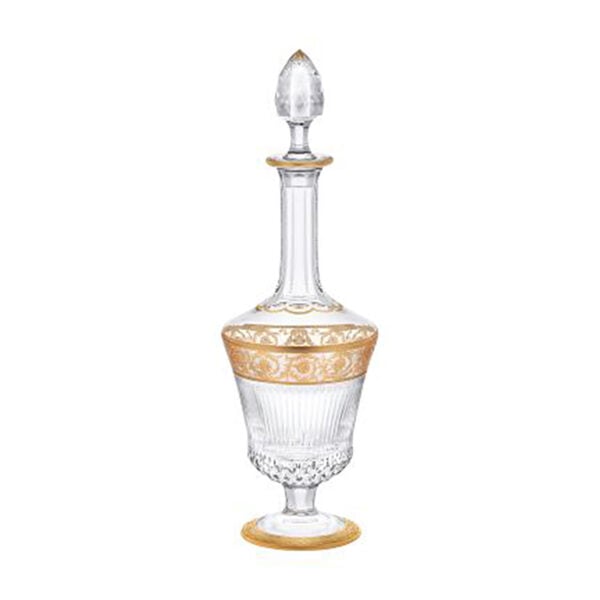 SAINTLOUIS-ThistleGold-30703000-2-1200x1200-100KB Saint-Louis Crystal Thistle Gold Wine Carafe | Kneen & Co