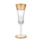 Saint-Louis Crystal Thistle Gold Champagne Flute | Kneen & Co