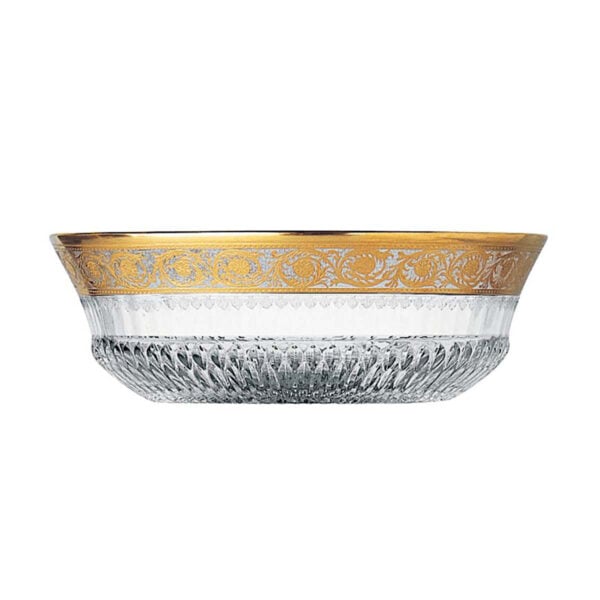 SAINTLOUIS-ThistleGold-30712000-1-1200x1200-100KB Saint-Louis Crystal Thistle Gold Open Shaped Bowl | Kneen & Co
