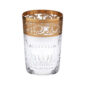Saint-Louis Crystal Thistle Gold Tea Tumbler | Kneen & Co