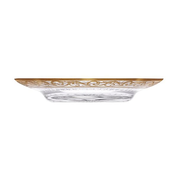 SAINTLOUIS-ThistleGold-30713800-1-1200x1200-100KB Saint-Louis Crystal Thistle Gold Saucer | Kneen & Co