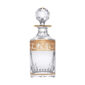Saint-Louis Crystal Thistle Gold Square Decanter | Kneen & Co