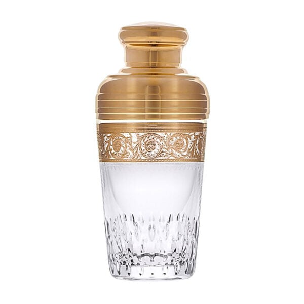 Saint-Louis Crystal Thistle Gold Cocktail Shaker | Kneen & Co