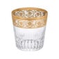 Saint-Louis Crystal Thistle Gold Large Old Fashioned | Kneen & Co