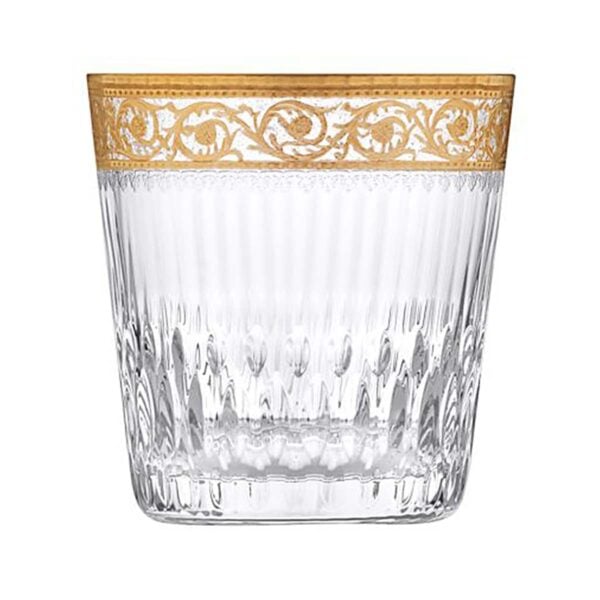 Saint-Louis Crystal Thistle Gold Regular Old Fashioned | Kneen & Co