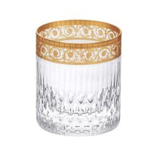SAINTLOUIS-ThistleGold-30725700-2-1200×1200-100KB Saint-Louis Crystal Thistle Gold Cylindrical Tumbler | Kneen & Co