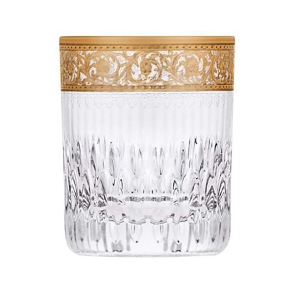 Saint-Louis Crystal Thistle Gold Small Cylindrical Tumbler | Kneen & Co