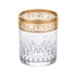 Saint-Louis Crystal Thistle Gold Small Cylindrical Tumbler | Kneen & Co