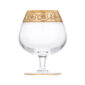 Saint-Louis Crystal Thistle Gold Tasting Glass | Kneen & Co
