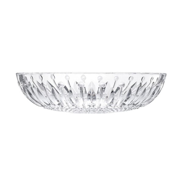 SAINTLOUIS-Tommy-12413000-clear-table-centerpiece-front-1200x1200-100KB Saint-Louis Crystal Tommy Clear Table Centerpiece | Kneen & Co