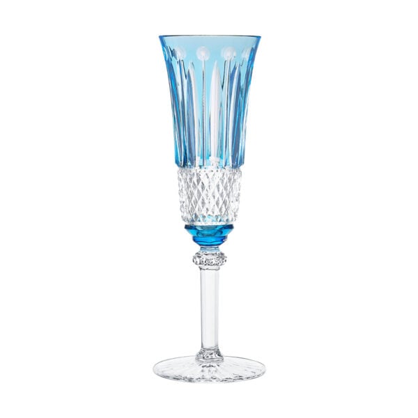 SAINTLOUIS-TommyClrd-ChampgnFlutes-12408026-skyblue-front-1200x1200-100KB Saint-Louis Crystal Tommy Sky Blue Champagne Flute | Kneen & Co