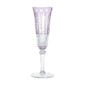 Saint-Louis Crystal Tommy Purple Champagne Flute | Kneen & Co