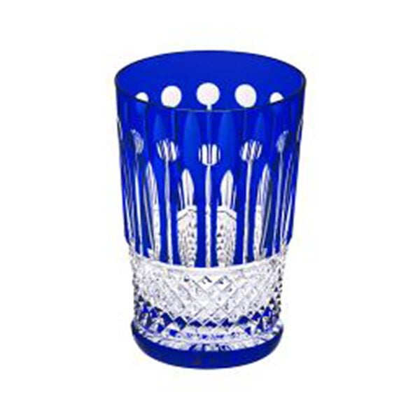 SAINTLOUIS-TommyClrdBarware-12413123-2-1200x1200-100KB Saint-Louis Crystal Tommy Dark Blue Tea Tumbler No. 4 | Kneen & Co
