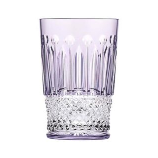 Saint-Louis Crystal Tommy Purple Tea Tumbler No. 4 | Kneen & Co