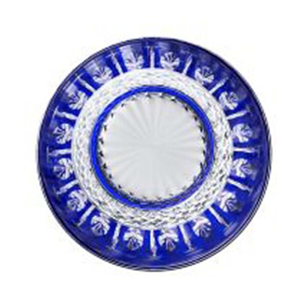 Saint-Louis Crystal Tommy Dark Blue Medium Old Fashioned | Kneen & Co