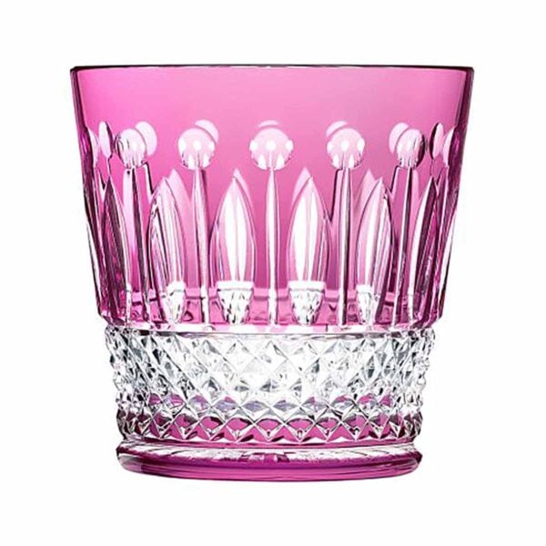 Saint-Louis Crystal Tommy Amethyst Medium Old Fashioned | Kneen & Co