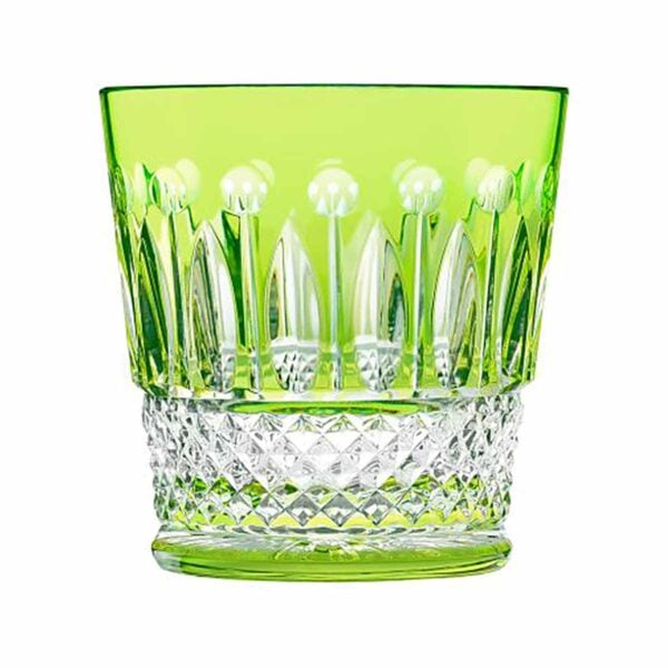 Saint-Louis Crystal Tommy Chartreuse Medium Old Fashioned | Kneen & Co