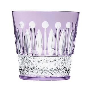 Saint-Louis Crystal Tommy Purple Medium Old Fashioned | Kneen & Co