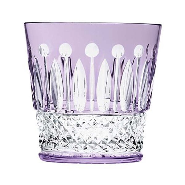 Saint-Louis Crystal Tommy Purple Medium Old Fashioned | Kneen & Co