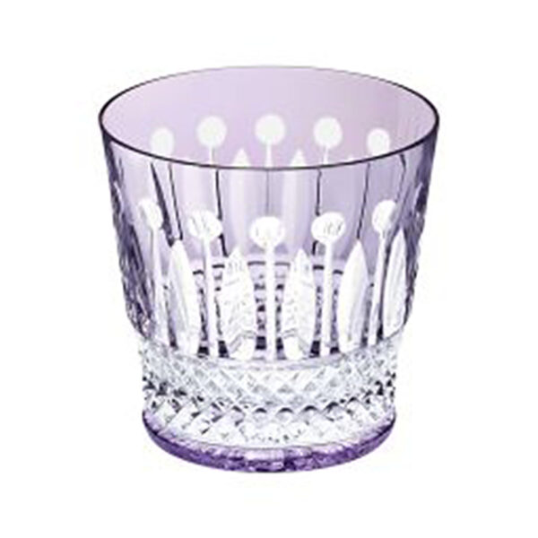 Saint-Louis Crystal Tommy Purple Medium Old Fashioned | Kneen & Co