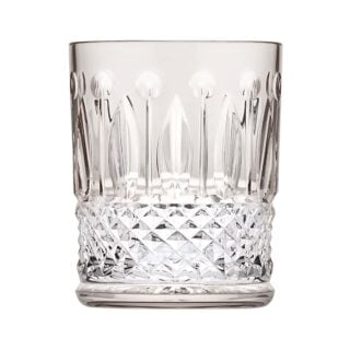 Saint-Louis Crystal Tommy Flannel Grey Small Cylindrical Tumbler| Kneen & Co
