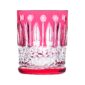 Saint-Louis Crystal Tommy Red Small Cylindrical Tumbler| Kneen & Co