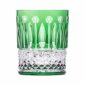 Saint-Louis Crystal Tommy Green Small Cylindrical Tumbler| Kneen & Co
