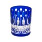 Saint-Louis Crystal Tommy Dark Blue Small Cylindrical Tumbler| Kneen & Co