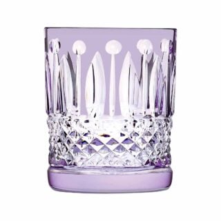 Saint-Louis Crystal Tommy Purple Small Cylindrical Tumbler| Kneen & Co