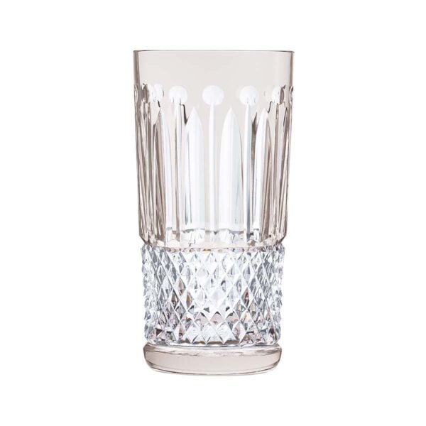 Saint-Louis Crystal Tommy Flannel Grey Highball | Kneen & Co