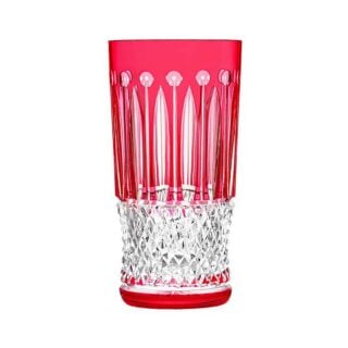 Saint-Louis Crystal Tommy Red Highball | Kneen & Co