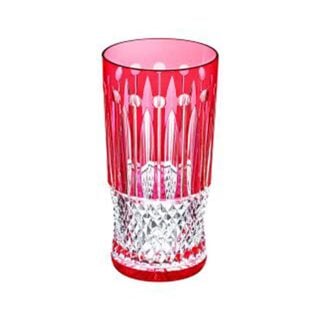 Saint-Louis Crystal Tommy Red Highball | Kneen & Co