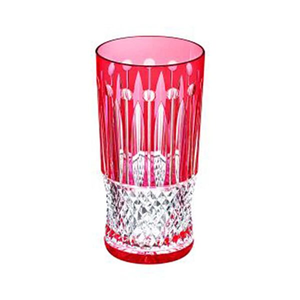 Saint-Louis Crystal Tommy Red Highball | Kneen & Co