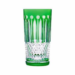 Saint-Louis Crystal Tommy Green Highball | Kneen & Co