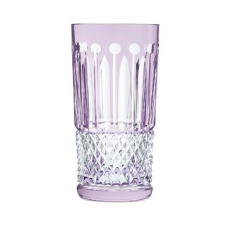 Saint-Louis Crystal Tommy Purple Highball | Kneen & Co