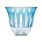 Saint-Louis Crystal Tommy Sky Blue Flared Tumbler | Kneen & Co