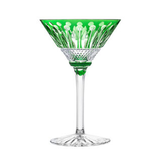 Saint-Louis Crystal Tommy Green Cocktail Glass | Kneen & Co