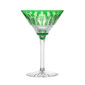 Saint-Louis Crystal Tommy Green Cocktail Glass | Kneen & Co