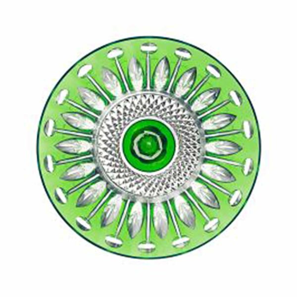 Saint-Louis Crystal Tommy Green Cocktail Glass | Kneen & Co