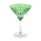 Saint-Louis Crystal Tommy Green Cocktail Glass | Kneen & Co