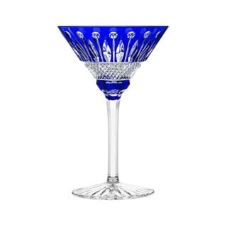 Saint-Louis Crystal Tommy Dark Blue Cocktail Glass | Kneen & Co