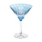 Saint-Louis Crystal Tommy Sky Blue Cocktail Glass | Kneen & Co