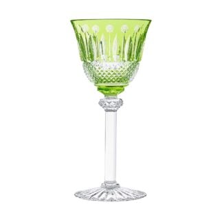 Saint-Louis Crystal Tommy Chartreuse Hock | Kneen & Co