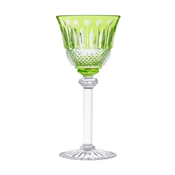 SAINTLOUIS-TommyClrdHocks-12402025-Chartreusegreenhock_front-1200x1200-100KB Saint-Louis Crystal Tommy Chartreuse Hock | Kneen & Co