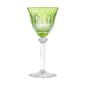 Saint-Louis Crystal Tommy Chartreuse Hock | Kneen & Co